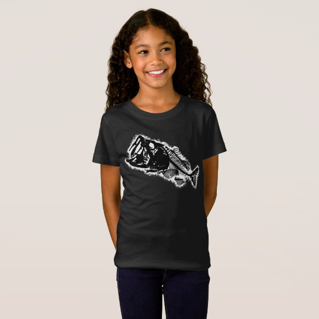 BASS & BONES T SHIRT (Hel framsida)
