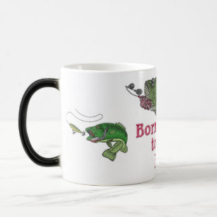 ’Bass-Born to Fish’ Magisk Mugg
