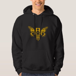 Bass Butterfly Guld Hoodie