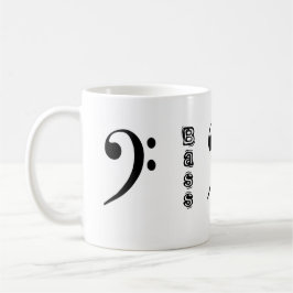 Bass Chef Bass Clef Mugg