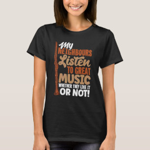 Bass Clarinet Clarinetist Clarinet Player-citat T Shirt