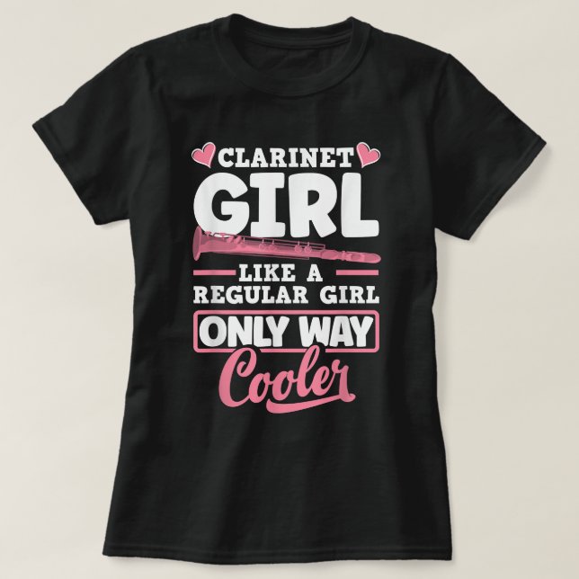 Bass Clarinet Clarinetist Clarinet Player Clarinet T Shirt (Design framsida)