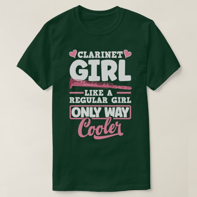 Bass Clarinet Clarinetist Clarinet Player Clarinet T Shirt (Design framsida)