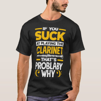 Bass Clarinet Clarinetist Clarinet Player T Shirt