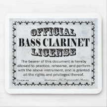 Bass Clarinet Licence