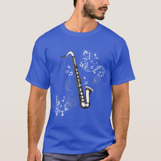 Bass Clarinet Player Orchestra Band Bass Clarinet  T Shirt
