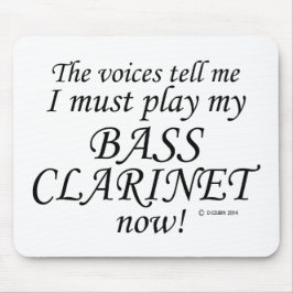 Bass Clarinet Voices Säg must Play Musmatta