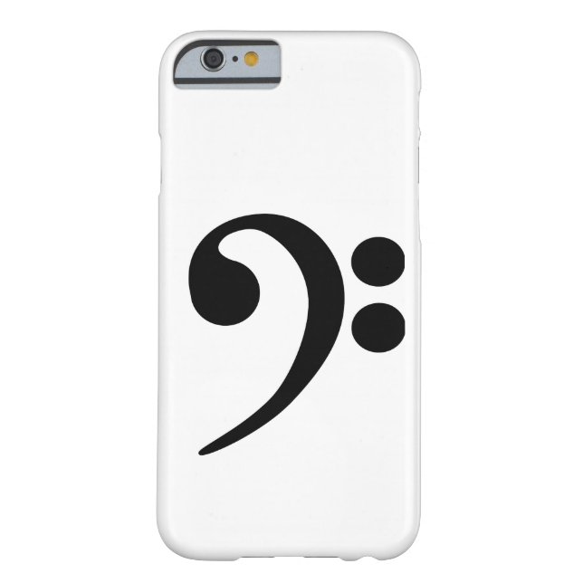 Bass Clef Case-Mate iPhone Skal (Baksidan)