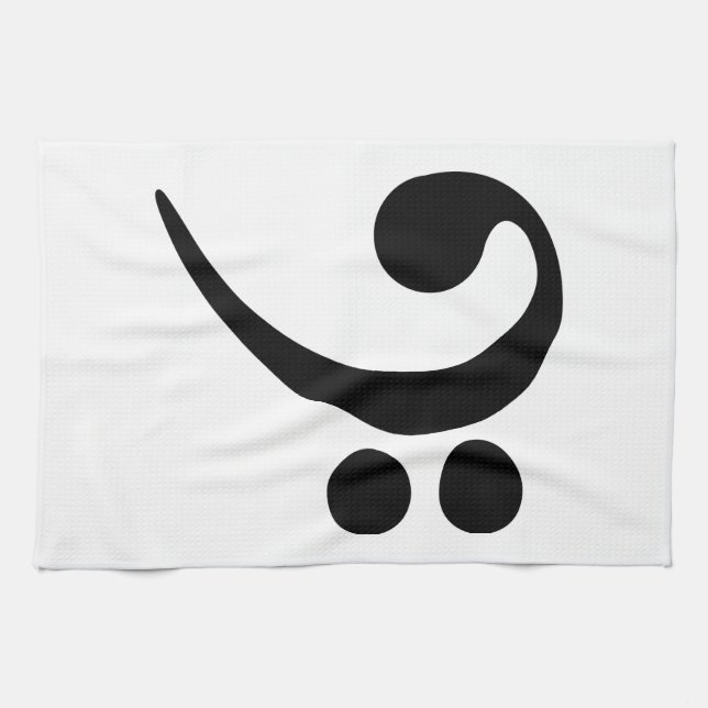 Bass Clef Kökshandduk (Horisontell)