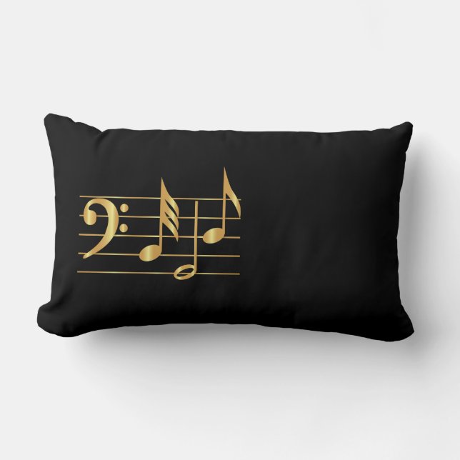 Bass clef lumbarkudde (Framsida)