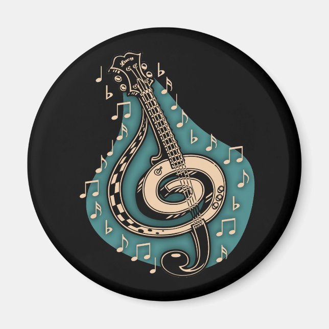 Bass Clef Magnet (Framsidan)