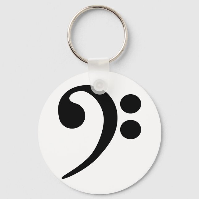 Bass Clef Nyckelring (Framsida)