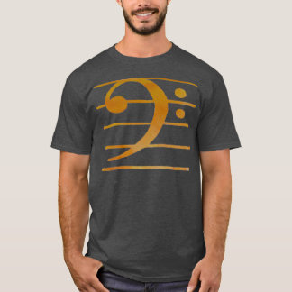 Bass clef t shirt