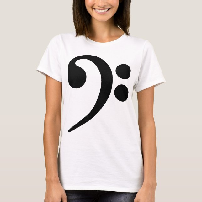 Bass Clef Tee (Framsida)