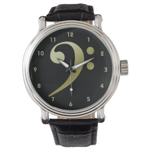 Bass Clef Watch 2 av Leslie Harlow Armbandsur