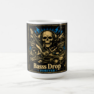 Bass Drop – Lågfrekvent Musik Kraft Kaffemugg