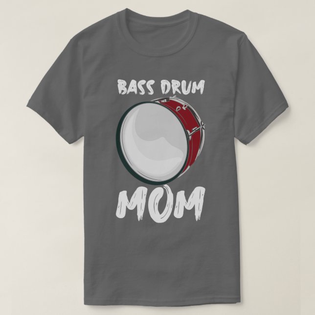 Bass Drum Mamma T Shirt (Design framsida)
