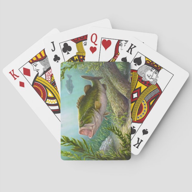 Bass Fish Casinokort (Baksidan)