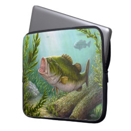 Bass Fish Laptop Sleeve
