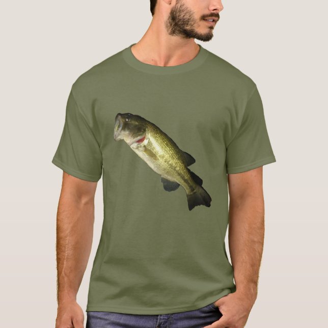 Bass Fish Manar-Shirt T Shirt (Framsida)
