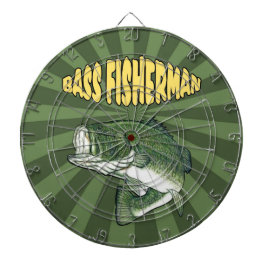 Bass Fisherman Dartboard Piltavla