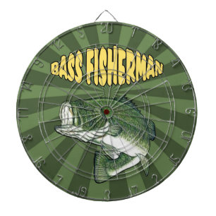Bass Fisherman Dartboard Piltavla
