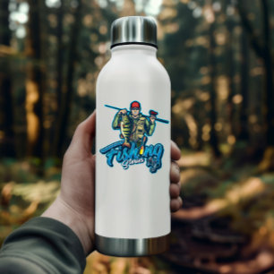 Bass Fisherman Fish Rod Sticker Skärmklippsmärke Klistermärken
