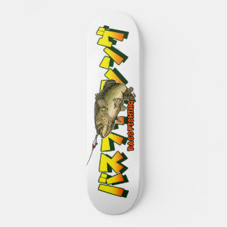 BASS FISHING B MINI SKATEBOARD BRÄDA 18,5 CM