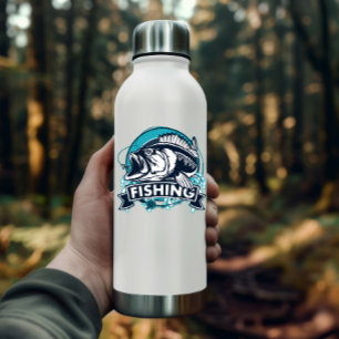Bass Fishing Blue Sticker Skärmklippsmärke Klistermärken