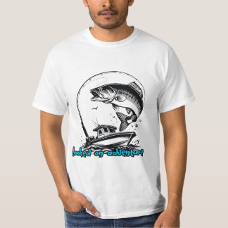 Bass Fishing "Hooking on Äventyr" T-Shirt