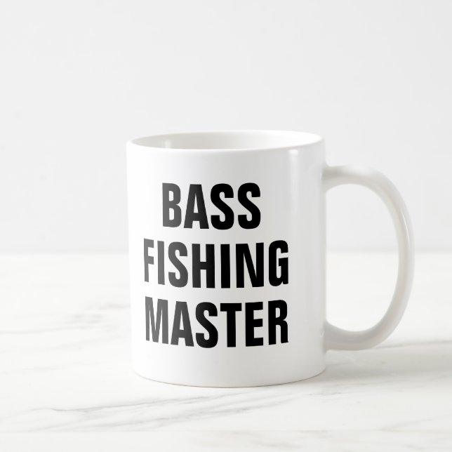 Bass Fishing Master Kaffemugg (Höger)