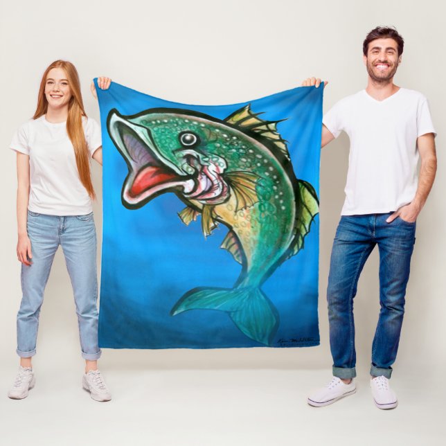 Bass Fleece Blanket (På plats)