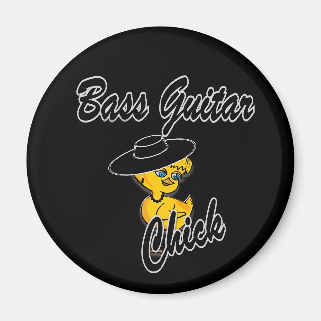 Bass Guitar #4 Magnet (Framsidan)