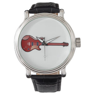 Bass guitar armbandsur