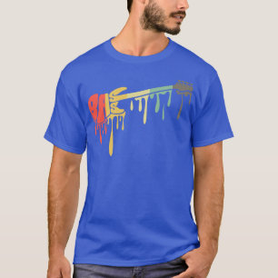 Bass Guitar Art för Guitarist Musician Bassistance T Shirt