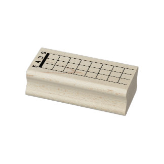 Bass Guitar Blank Fretboard Stämpel