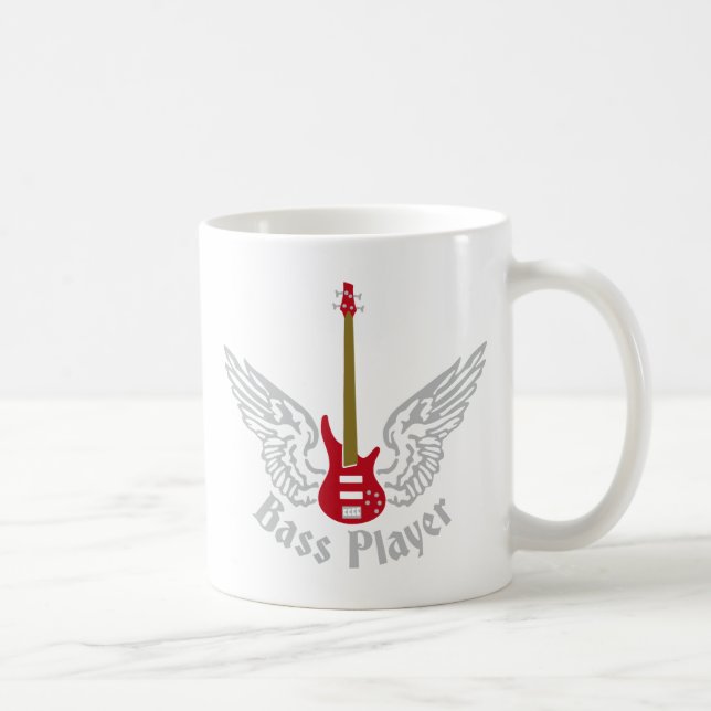 bass guitar kaffemugg (Höger)