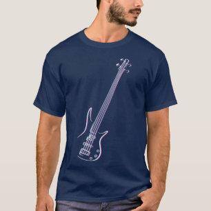 Bass guitar musikinstrument baser-spelare t shirt