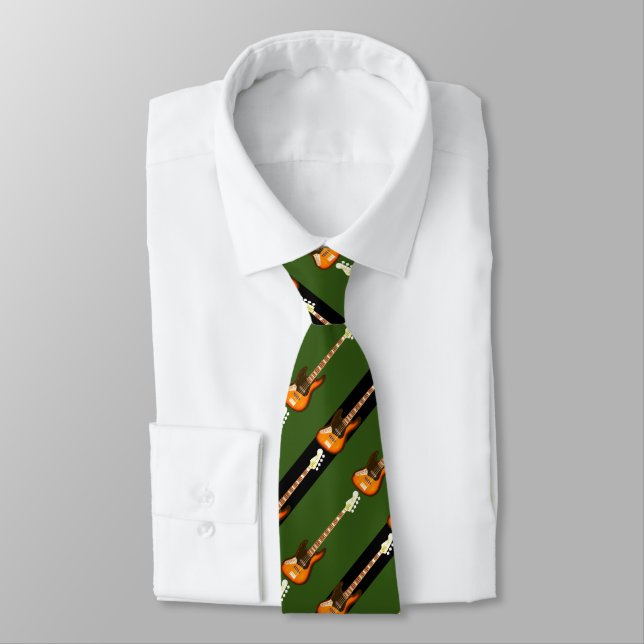 Bass Guitar Neck Tie Slips (Bunden)