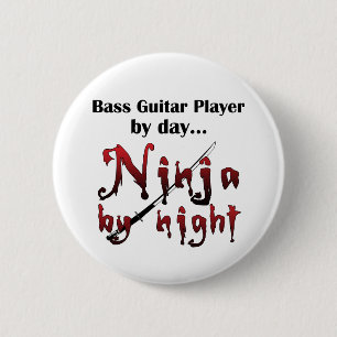 Bass Guitar Ninja Knapp