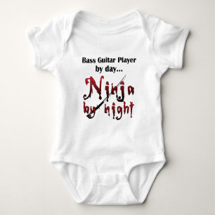 Bass Guitar Ninja Tee Shirt