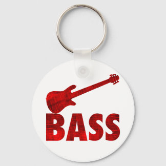 Bass Guitar Nyckelring