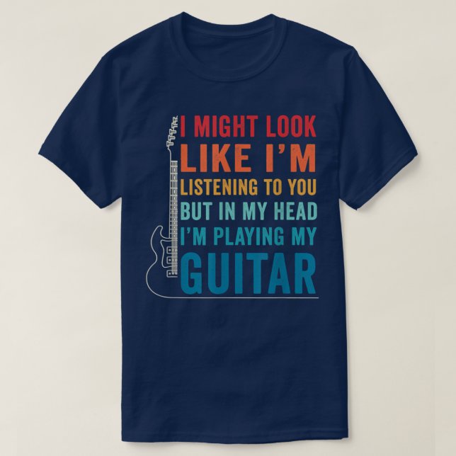 Bass Guitar Player Bassistance Guitarist Music Ins T Shirt (Design framsida)