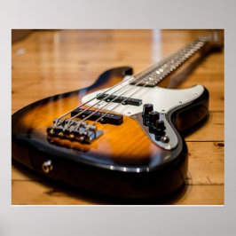 Bass Guitar Poster