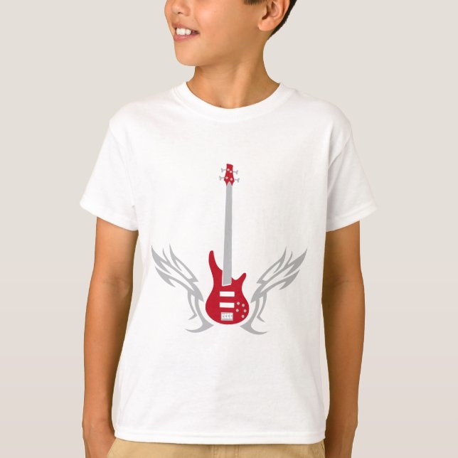 bass guitar t-shirt (Framsida)