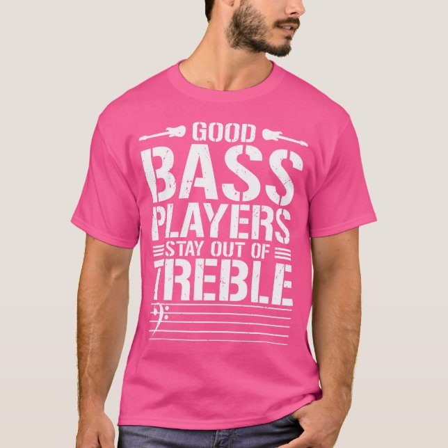 Bass Guitar T Shirt (Framsida)