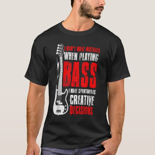 Bass Guitar T-Shirt for Guitar_fullprint (Framsida)