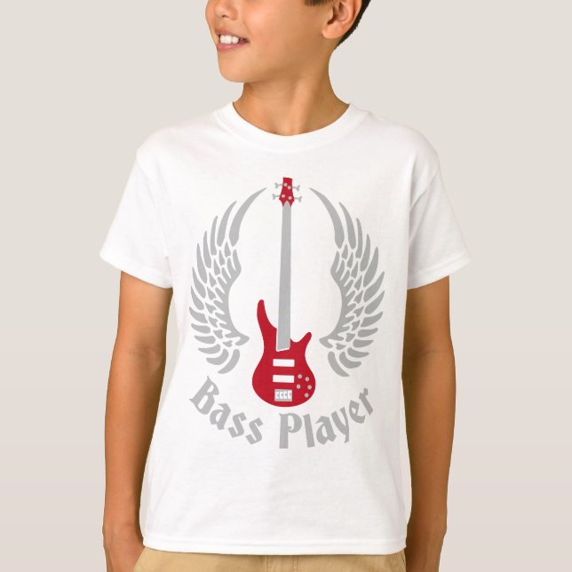 bass guitar tröja (Framsida)