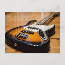 Bass Guitar Vykort