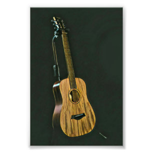 Bass guitarist-gåva fototryck